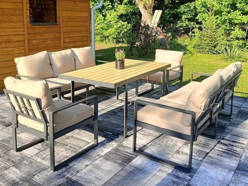 Zestaw ogrodowy Panaon z wysokim stołem