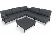 Nowoczesne meble modułowe na taras Salve 5 Midi Slate