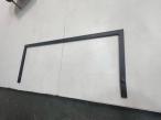 OUTLET - Grafitowe meble aluminiowe - stół 180cm i składane krzesła - Kanbery Antracite 8+1