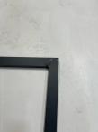 OUTLET - Grafitowe meble aluminiowe - stół 180cm i składane krzesła - Kanbery Antracite 8+1