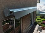 Markiza tarasowa 500x300 Lea - aluminiowy stelaż - Szary