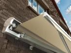 Markiza tarasowa z aluminiowym stelażem Lea 495x300 - Kremowy