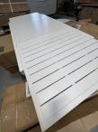 OUTLET - Duży zestaw mebli ogrodowych ze stołem 240cm + 10 krzeseł - Tabia + Kanbery White