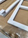 OUTLET - Nowoczesne meble na taras - narożnik modułowy ze stolikiem - Vernon - White