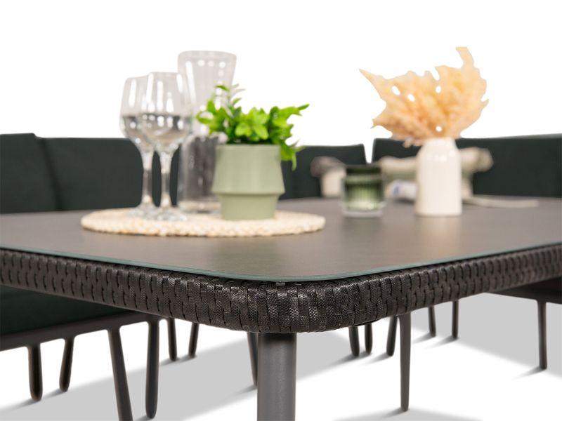 Stół z hartowanego szkła