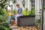 Skrzynia na taras Darwin Box 570L grey