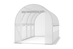 Tunel foliowy metalowy 4x2m – biały