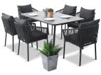 Zestaw ogrodowy - KOSTTO Dining - ANTHRACITE