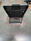 OUTLET - Leżak ogrodowy aluminiowy składany Kubu - Black