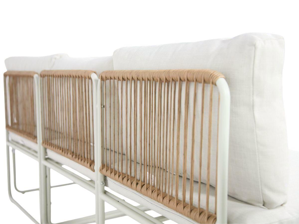 Oparcia z ozdobnej plecionki rope