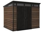 Schowek narzędziowy Keter Signature Pent 9x7 Walnut Brown (6 m2)