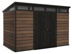 Duży domek narzędziowy Keter Signature Pent 11x7 Walnut Brown (7,5m2)
