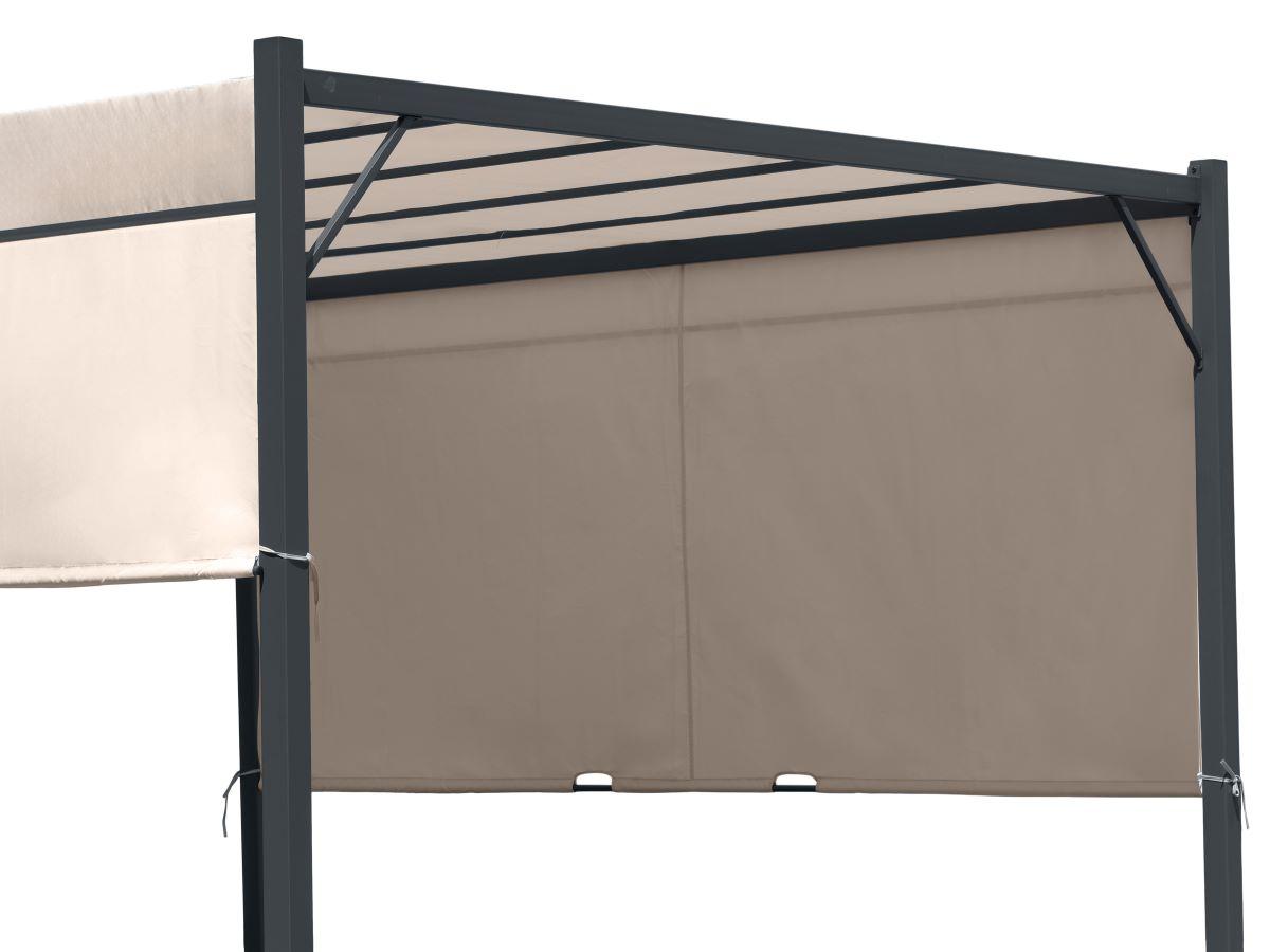 Stalowa konstrukcja pergoli