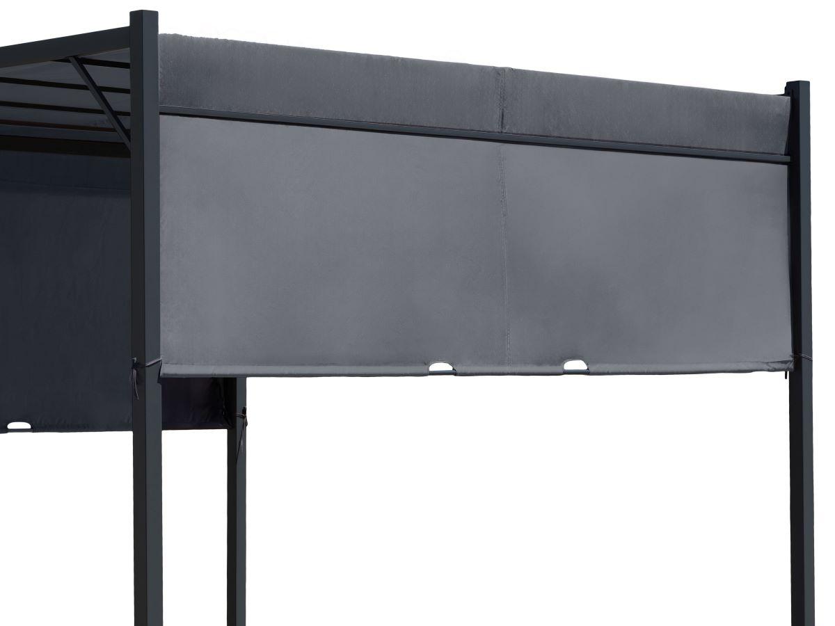 pergola z przesuwnym dachem