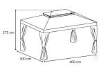 Okapi Max 3x4 - Grey