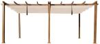 Pergola Kirn 3x6 - Cream Wood