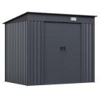 Metalowa szopa narzędziowa Nittel 240x180x200cm - Antracite A16