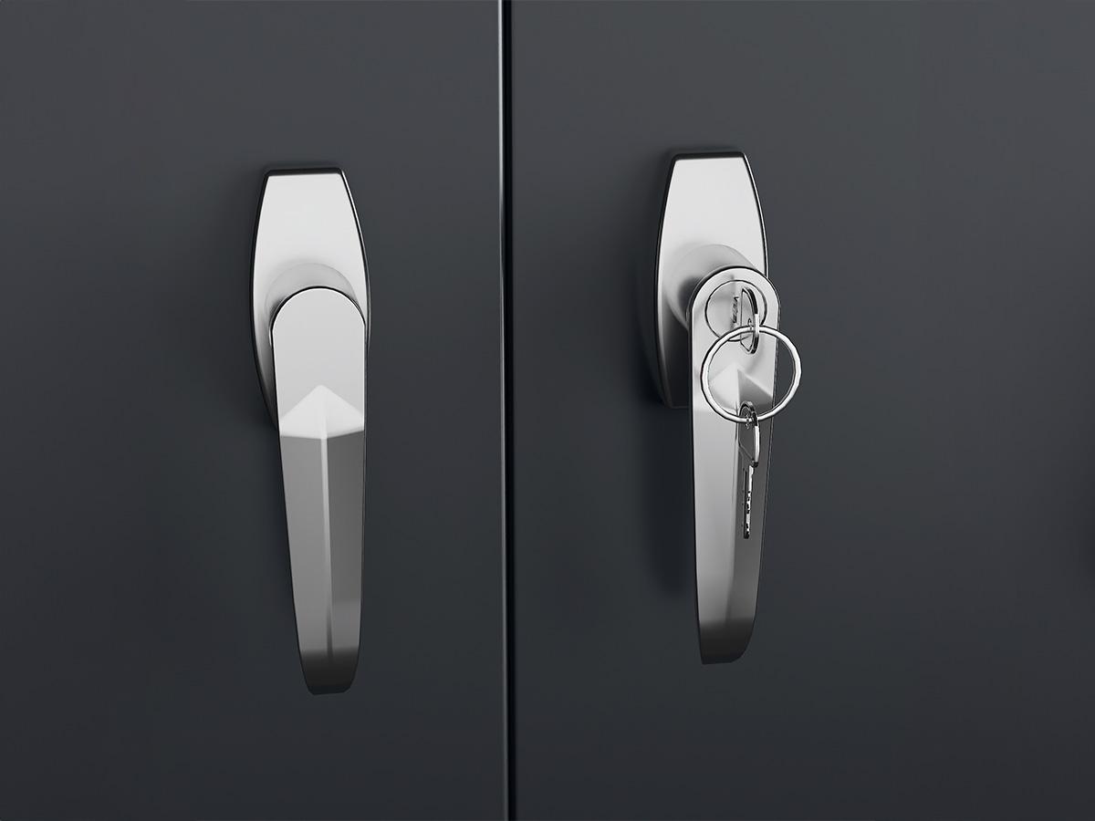 Szafa zamykana na kluczyk