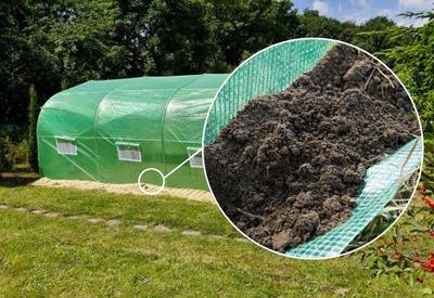 Fartuch ziemny do tunelu ogrodowego Jasmin 3x9