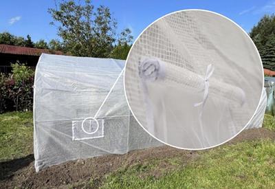 Okno w tunelu foliowym Jasmin 4x6