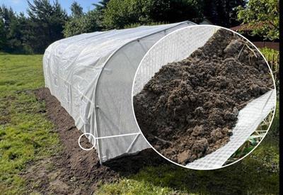 Fartuch ziemny do tunelu ogrodowego Jasmin 4x6