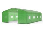 Tunel foliowy 4x6 Jasmin obustronne wejście - metalowy, zielony 24m2