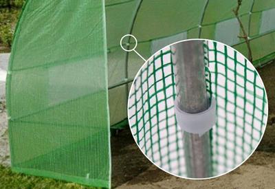 Mocowanie folii w tunelu foliowym 6x4