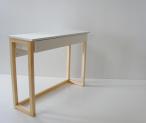 Verysim biała konsola z szufladą 100x32cm