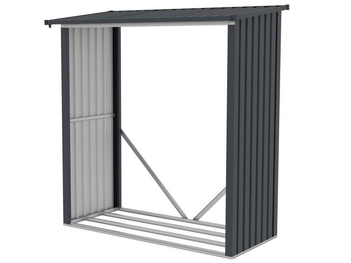 Zadaszenie na drewno opałowe Lemmer - stalowa konstrukcja