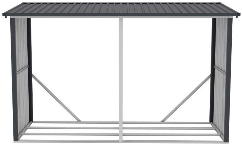 Nowoczesna konstrukcja drewutni Lemmer