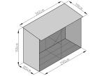 Drewutnia Lemmer 302x119x190
