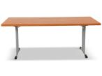OUTLET - Stół konferencyjny składany 180x80 cm - Wiśnia