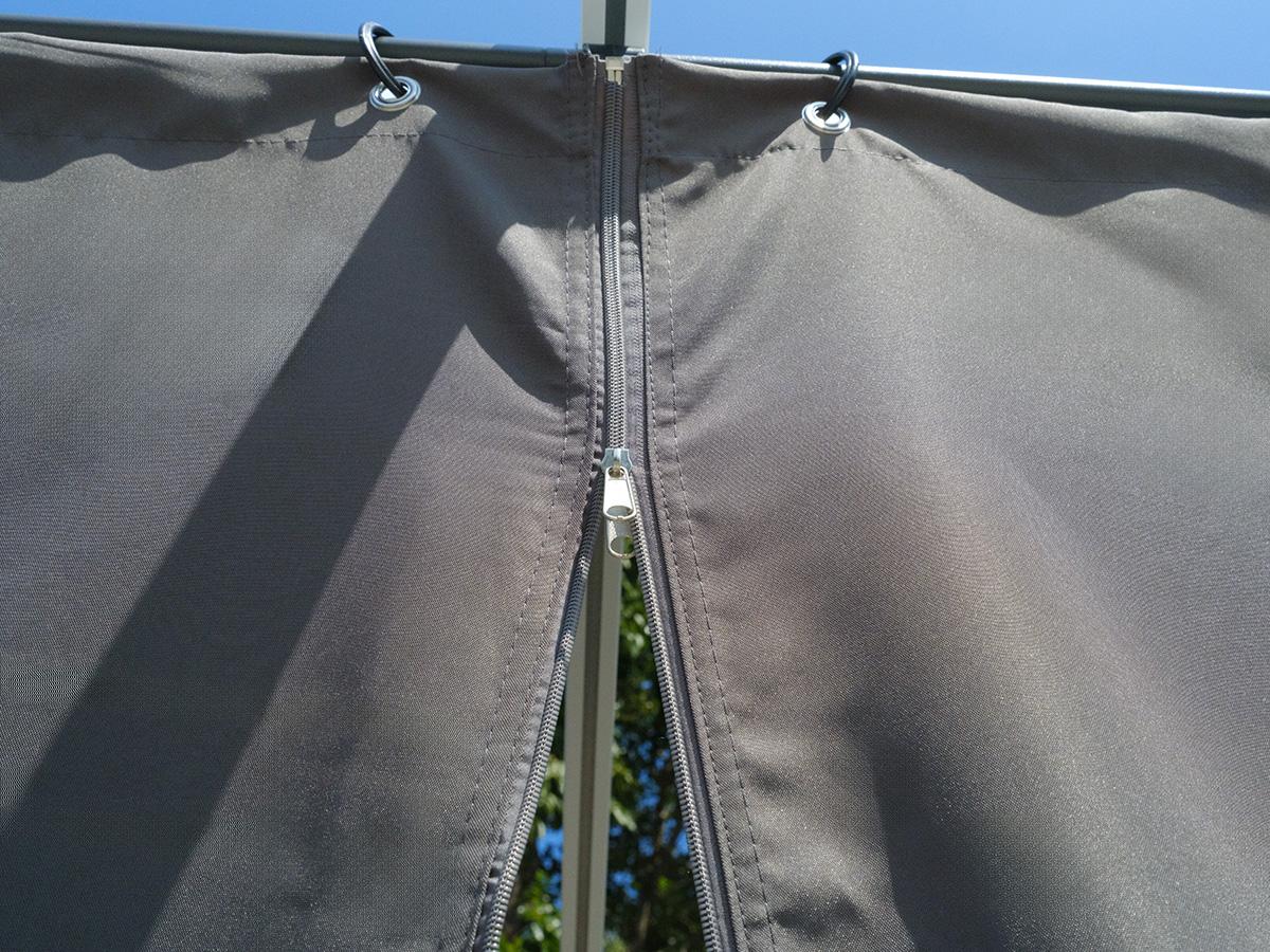 Detale wykonania zasłon do pergoli Kirn