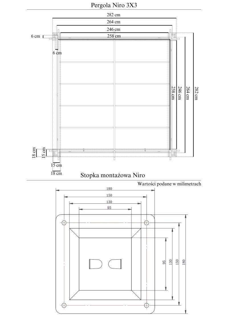 Schemat stopki i montażu