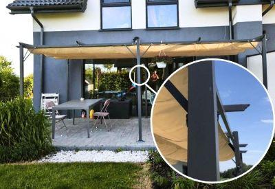 pergola wolnostojąca 4x4