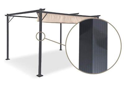 volně stojící pergola 3x6
