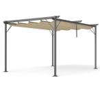 Pergola ogrodowa wolnostojąca Niro 3x4 - Cream