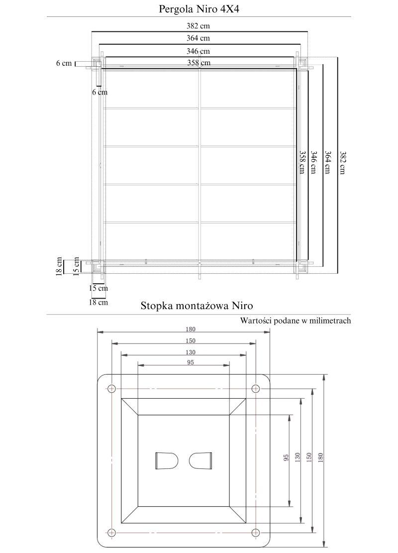 Schemat stopki i montażu