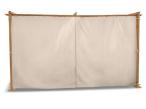 Zestaw zasłon do pergoli Niro 3x3 - Cream Wood