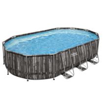 Basen stelażowy BESTWAY 610x366x122cm Steel Pro Max Oval 5611R