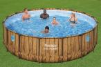 Zestaw Basen okrągły BESTWAY 488x122cm Steel Pro MAX Swim Vista 56725