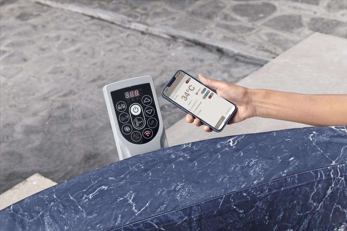 Jacuzzi z możliwością sterowania przez aplikację