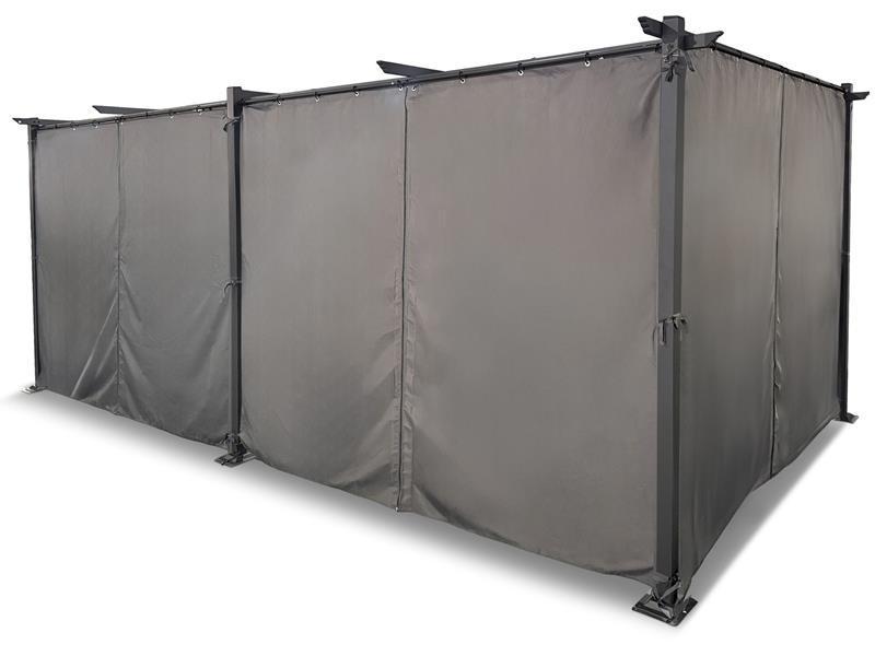 Komplet zasłon do pergoli Niro 3x5,5