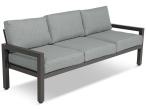 Sofa trzyosobowa Calamba 193cm - aluminium Light Grey