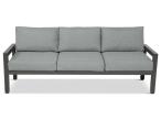 Sofa trzyosobowa Calamba 193cm - aluminium Light Grey