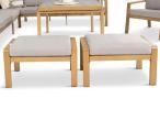 Pufy Tavaro - Wood - 2szt