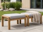 Pufy Tavaro - Wood - 2szt