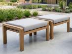 Pufy Tavaro - Wood - 2szt