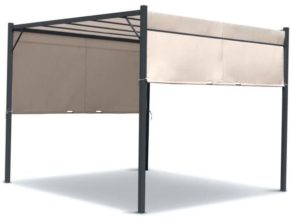Pergolă grădină Horn 4 x 4m Cream