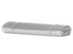 Folia na tunel metalowy Jasmin z metalowymi drzwiami 12x4m – biała